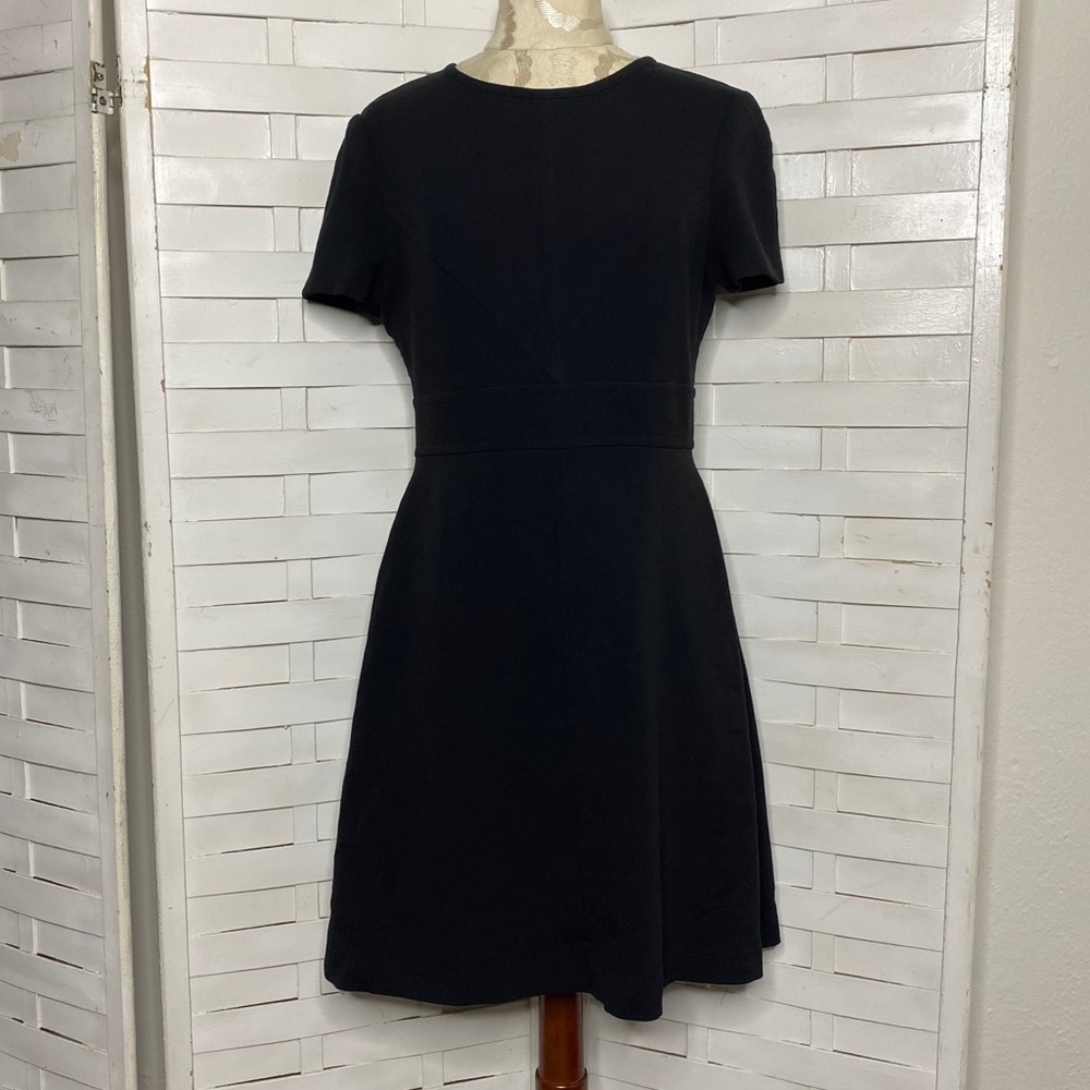 Eliza J Black Fit & Flare Dress